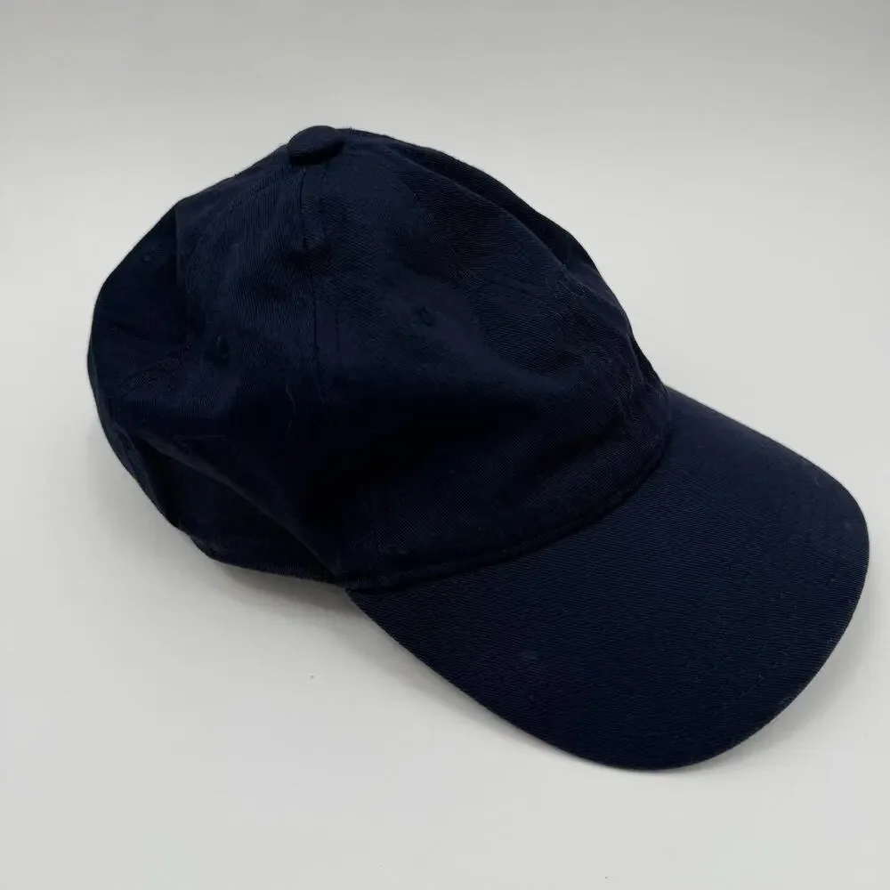 Sitka Hat Cap Gear Badge Icon Lo Pro Profile Fit Strapback Navy Blue 100% Cotton